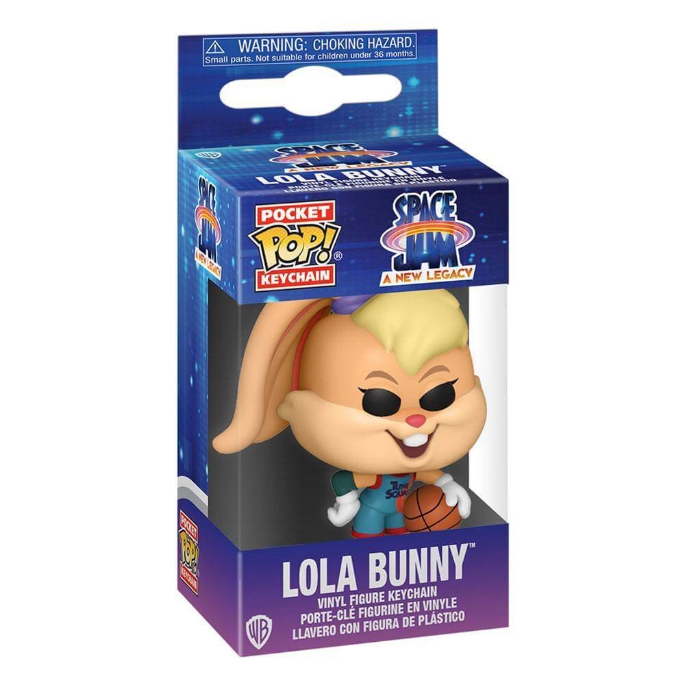 Space Jam 2 Pocket Pop Vinyl Keychains 4 Cm Lola Bunny