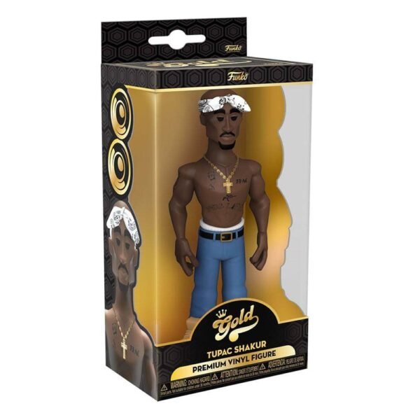 Tupac Vinyl Gold Figure 13 Cm March 2022
