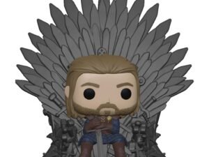 Game Of Thrones Pop Deluxe Vinyl Figure Ned Stark On Throne 9 Cm 93
