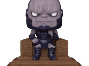 Zack Snyders Justice League Pop Deluxe Vinyl Figure Darkseid On Throne 9 Cm October 2021