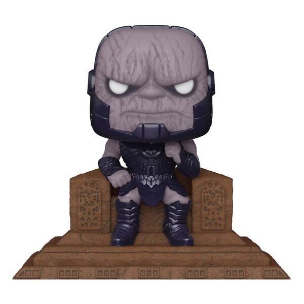 Zack Snyders Justice League Pop Deluxe Vinyl Figure Darkseid On Throne 9 Cm October 2021