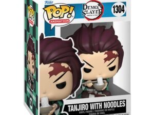 Tanjiro With Noodles Demon Slayer Pop Animation Vinyl Figure 9 Cm 1304