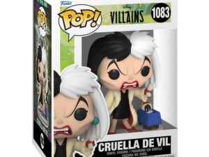 Cruella De Vil Disney Villains Pop Disney Vinyl Figure 9 Cm October 2021