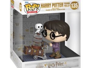Harry Potter Pop Deluxe Vinyl Figure Harry Pushing Trolley 9 Cm