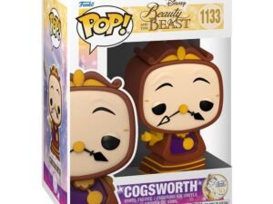 Beauty And The Beast Pop Movies Vinyl Figure Cogsworth 9 Cm 1133