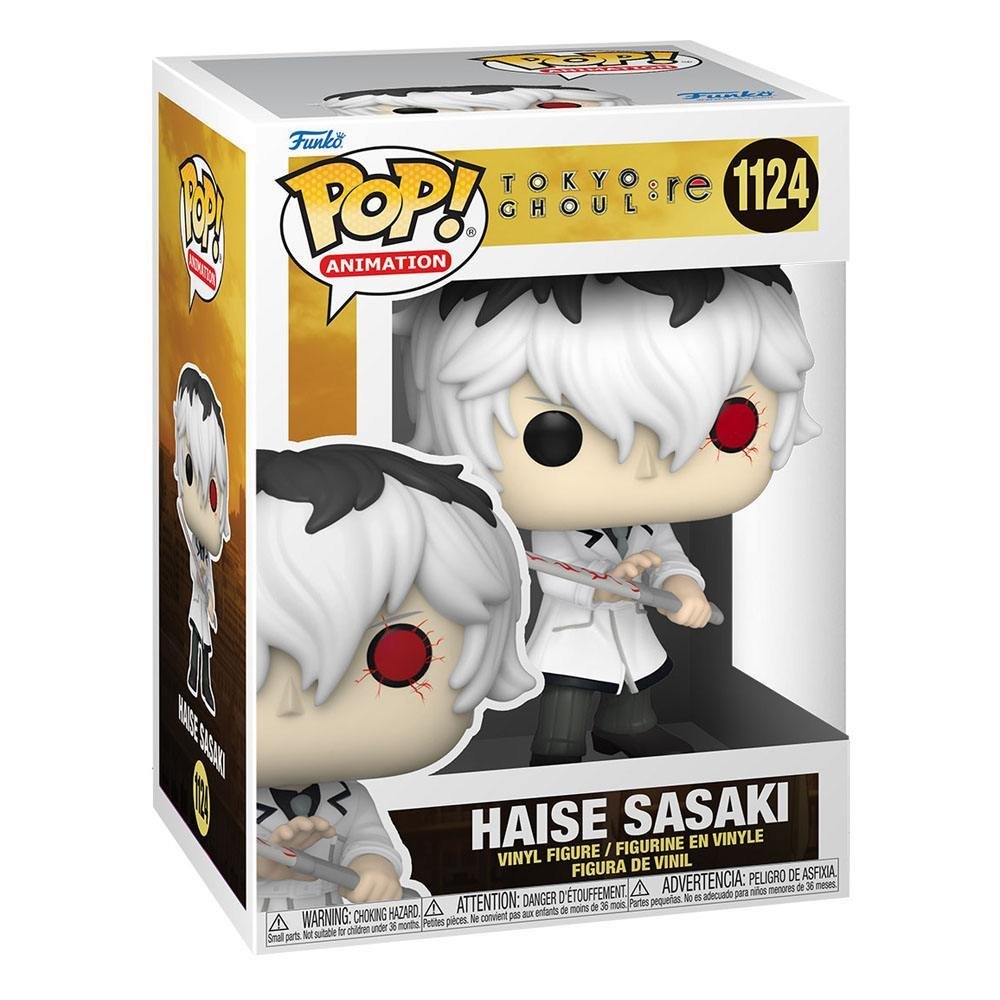 Ken Kaneki In White Outfit Tokyo Ghoul Pop Animation Vinyl Figure 9 Cm 1124