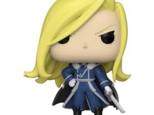 Fullmetal Alchemist Brotherhood Pop Animation Vinyl Figure Olivier Armstrong With Sword 9 Cm 1178