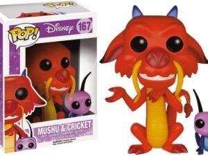 Mulan Pop Disney Vinyl Figure Mushu Cri Kee 7 Cm 167