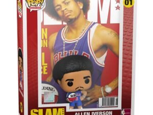 Nba Cover Pop Basketball Vinyl Figure Allen Iverson Slam Magazin 9 Cm