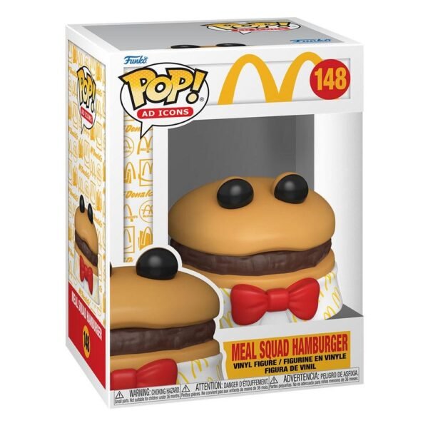 Meal Squad Hamburger Mcdonalds Pop Ad Icons Vinyl Figure 9 Cm 148