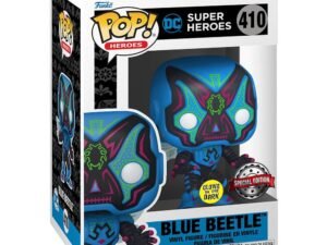 Dc Blue Beetle Gw Dc Comics Pop Vinyl Figure Dia De Los 9 Cm 410