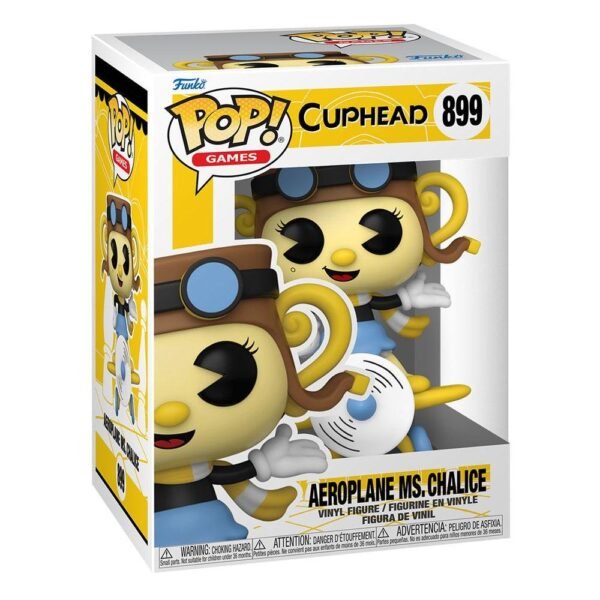 Aeroplane Chalice Cuphead Pop Games Vinyl Figure 9 Cm 899