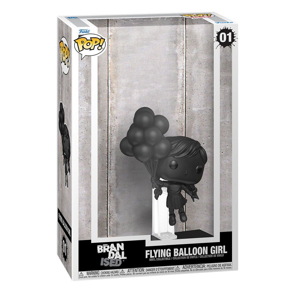 Flying Balloon Girl Brandalised Art Cover Pop Vinyl Figure 9 Cm