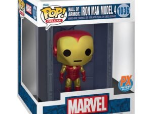 Iron Man Model 4 Px Exclusive Marvel Pop Deluxe Vinyl Figure 9 Cm 1036