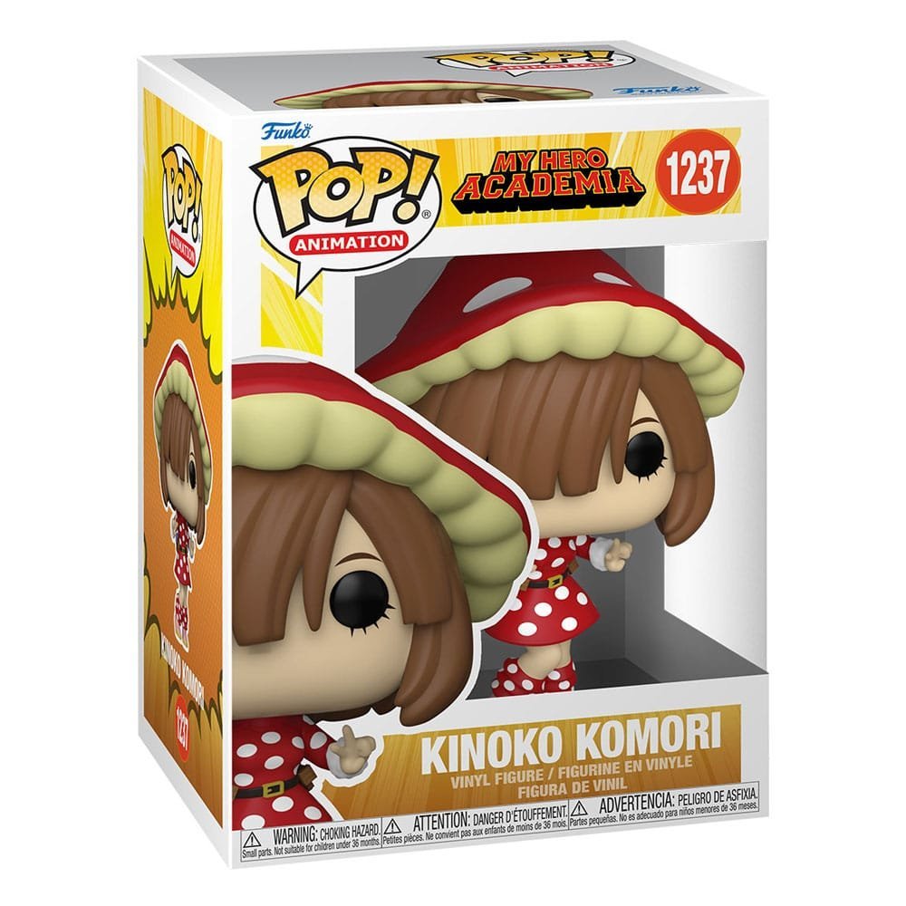 Kinoko Komori My Hero Academia Pop Animation Vinyl Figure 9 Cm 1263