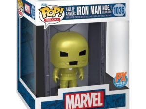 Hall Of Armor Iron Man Model 1 Px Exclusive Marvel Pop Deluxe Vinyl Figure 9 Cm 1035