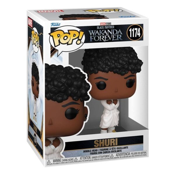 Shuri Black Panther Wakanda Forever Pop Marvel Vinyl Figure 9 Cm 1174