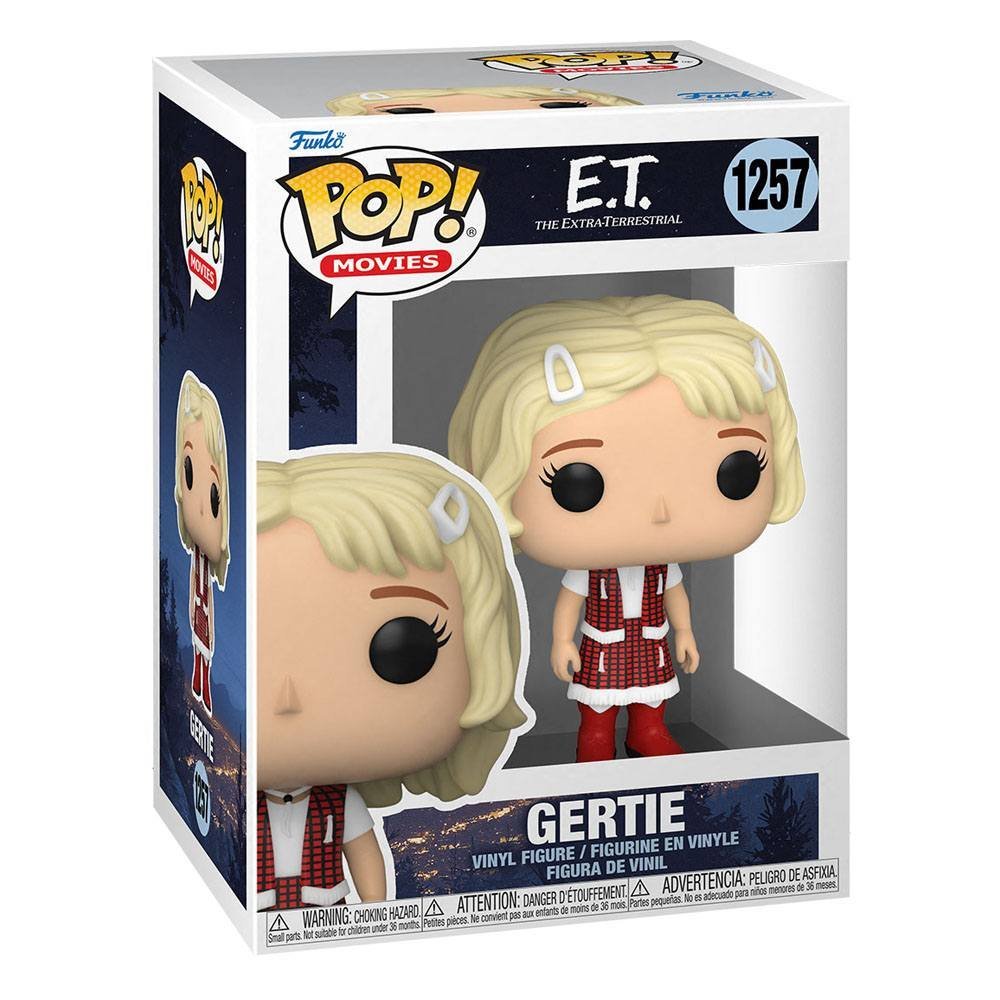 E T The Extra Terrestrial Pop Vinyl Figure Gertie 9 Cm 1257