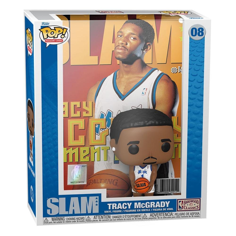 Tracy Mcgrady Slam Magazin Nba Cover Pop Basketball Vinyl Figure 9 Cm 08