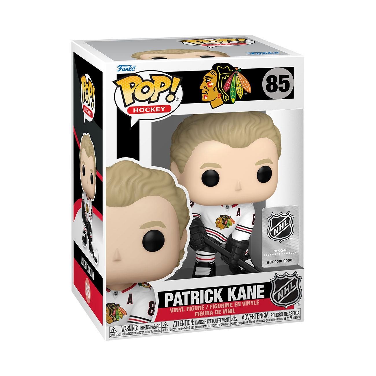 Patrick Kane Road Nhl Vegas Golden Knights Pop Hockey Vinyl Figure 9 Cm 85