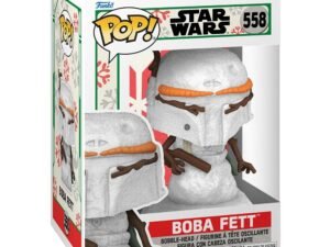 Star Wars Holiday 2022 Pop Heroes Vinyl Figure Boba Fett 9 Cm 558