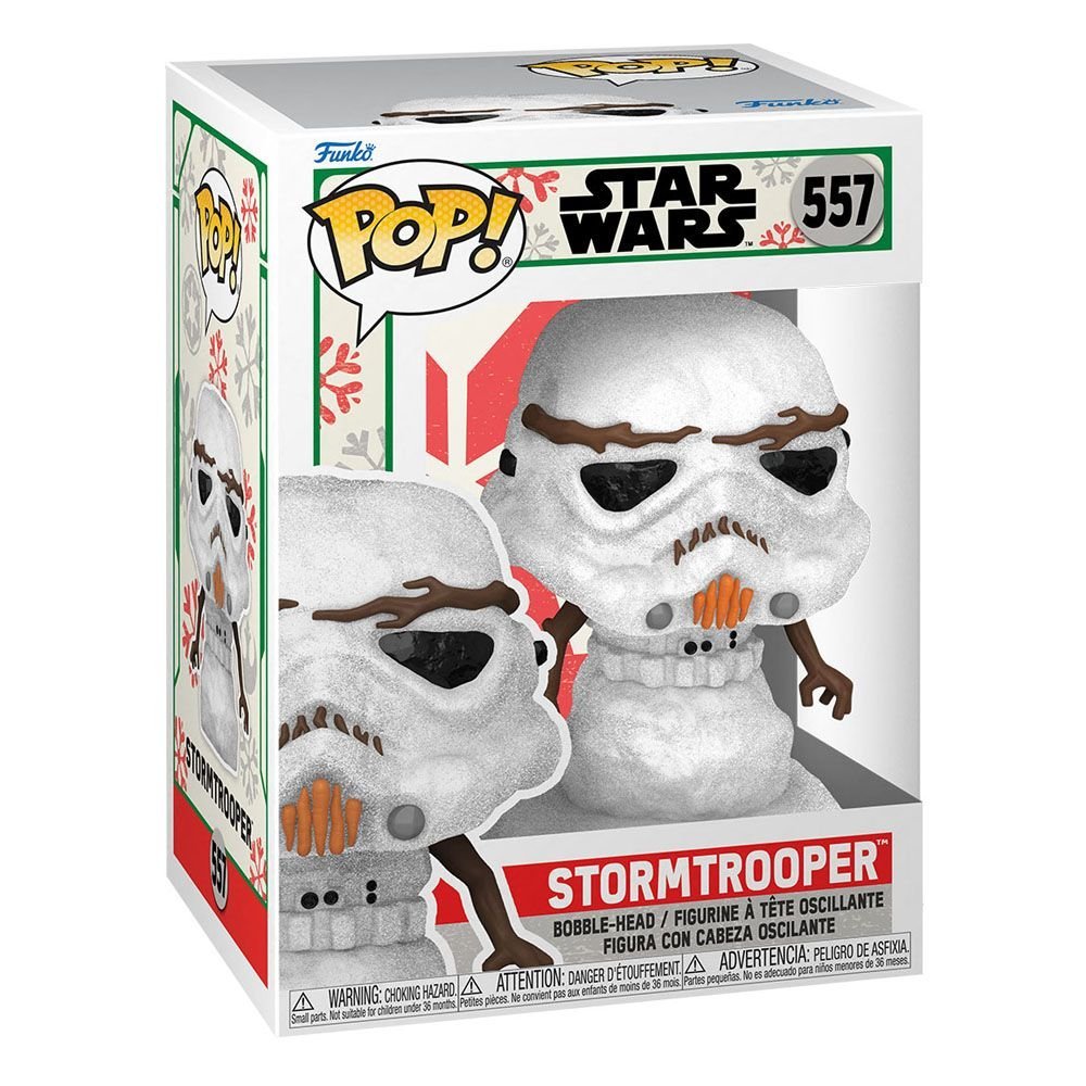 Star Wars Holiday 2022 Pop Heroes Vinyl Figure Stormtrooper 9 Cm 557