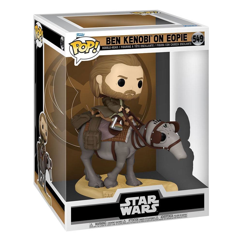 Star Wars Obi Wan Kenobi Pop Deluxe Vinyl Figure Ben Kenobi On Eopie 9 Cm 549