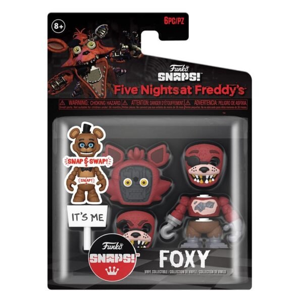 Foxy Five Nights At Freddys Snap Action Figure 9 Cm