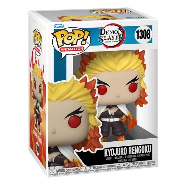 Kyojuro Rengoku Demon Slayer Pop Animation Vinyl Figure 9 Cm 1308