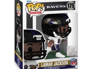Nfl Pop Sports Vinyl Figure Ravens Lamar Jackson Away 9 Cm 175