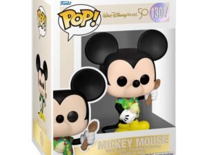 Walt Disney Word 50Th Anniversary Pop Disney Vinyl Figure Aloha Mickey Mouse 9 Cm 1307