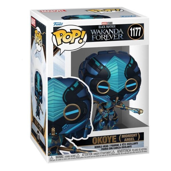 Okoye Midnight Angel Black Panther Wakanda Forever Pop Marvel Vinyl Figure 9 Cm 1177