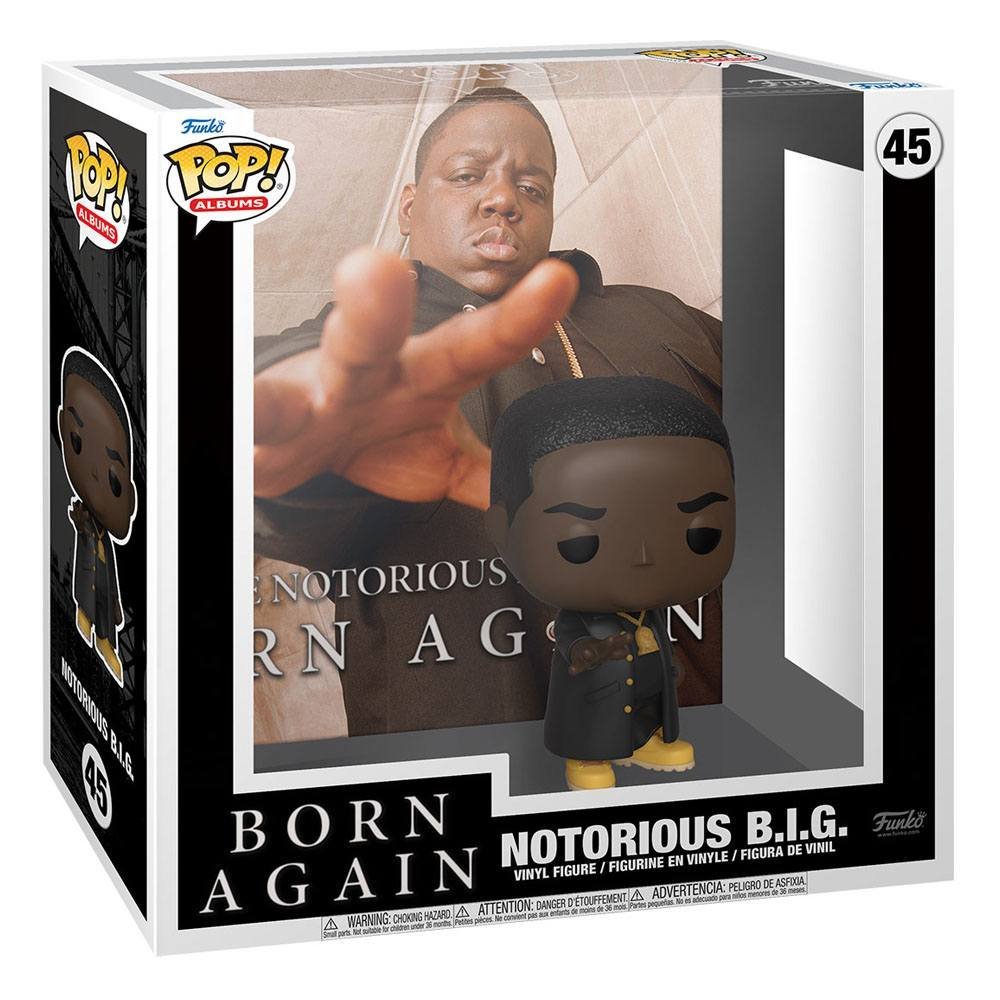 Biggie Smalls Born Again Notorious B I G Pop Albums Vinyl Figure 9 Cm 45