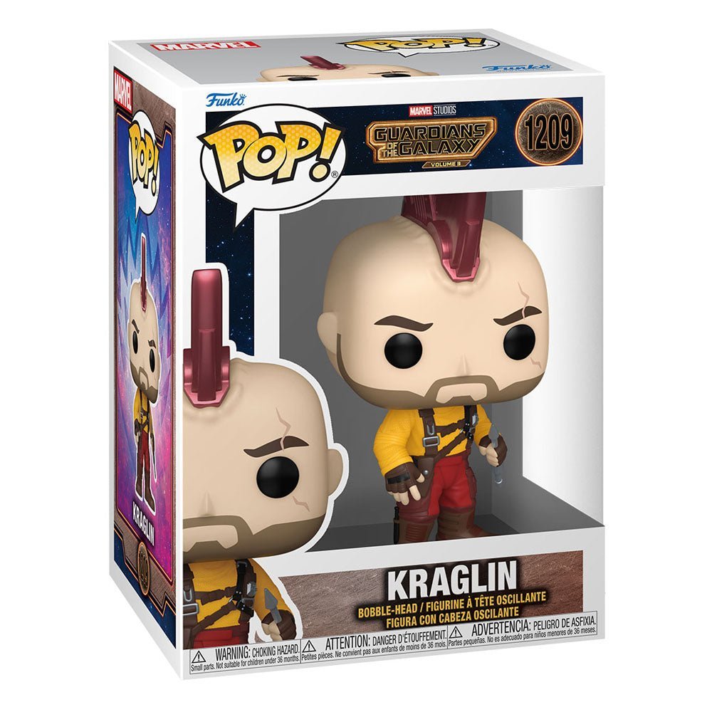 Kraglin Guardians Of The Galaxy Vol 3 Marvel Pop Vinyl Figure 9 Cm 1209