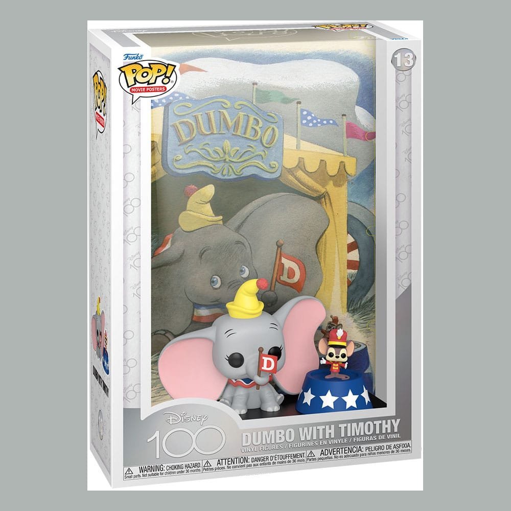 Dumbo Disneys 100Th Anniversary Pop Movie Poster And Figure 13