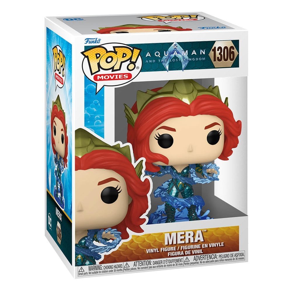 Mera Aquaman And The Lost Kingdom Pop Dc Vinyl Figure 9 Cm 1306