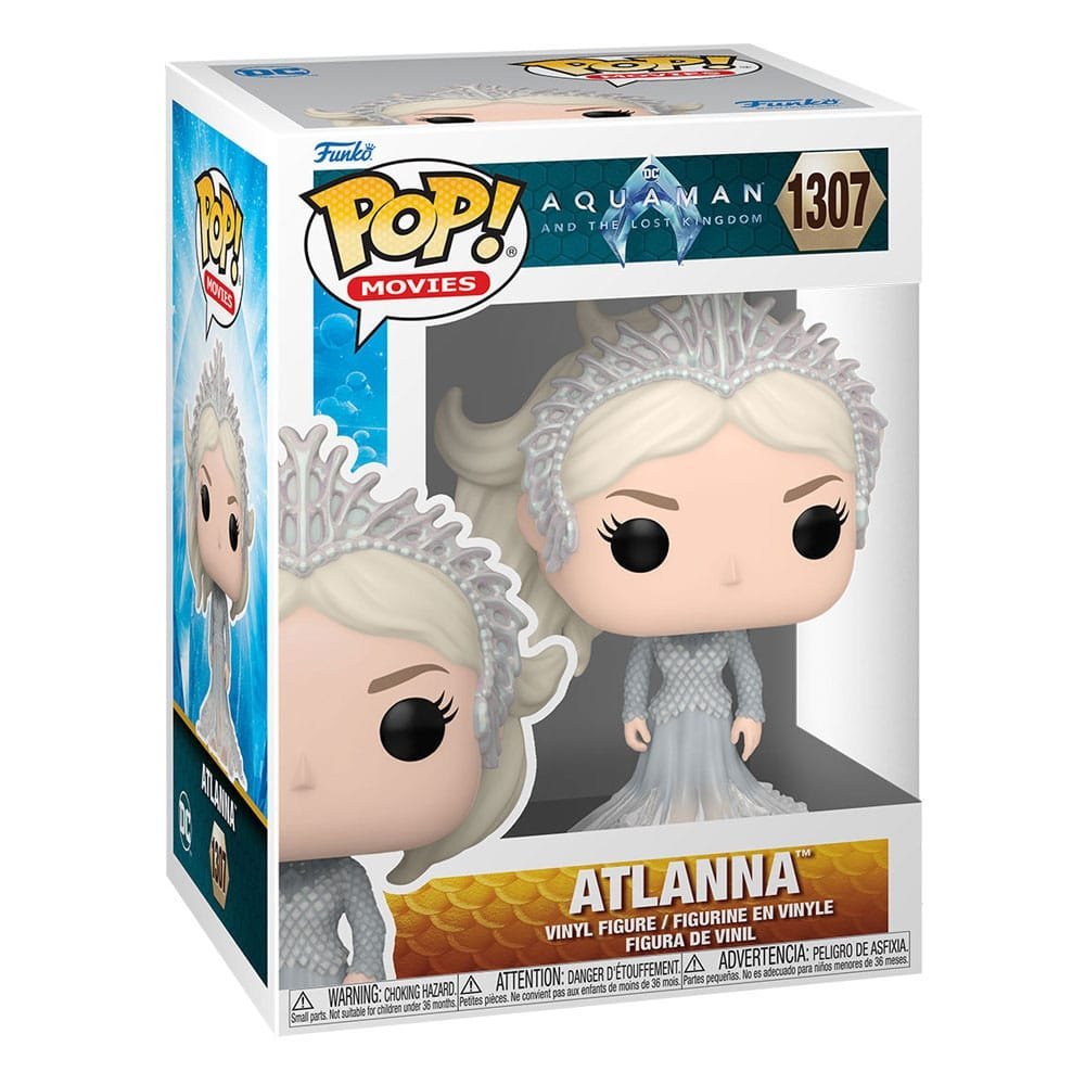 Atlanna Aquaman And The Lost Kingdom Pop Dc Vinyl Figure 9 Cm 1307
