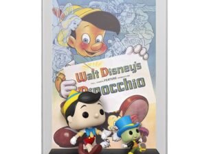 Disney Pop Movie Poster Figure Pinocchio 9 Cm 08