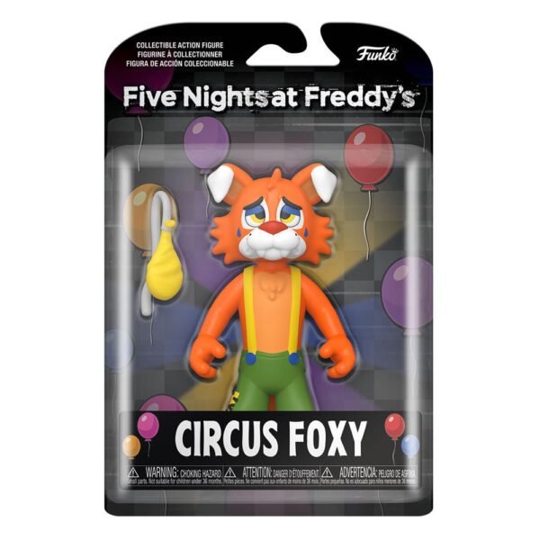 Foxy Five Nights At Freddys Action Figure Circus 13 Cm
