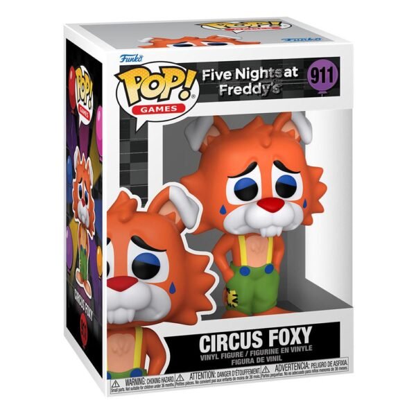 Circus Foxy Five Nights At Freddys Security Breach Pop Games Vinyl Figure 9 Cm 911