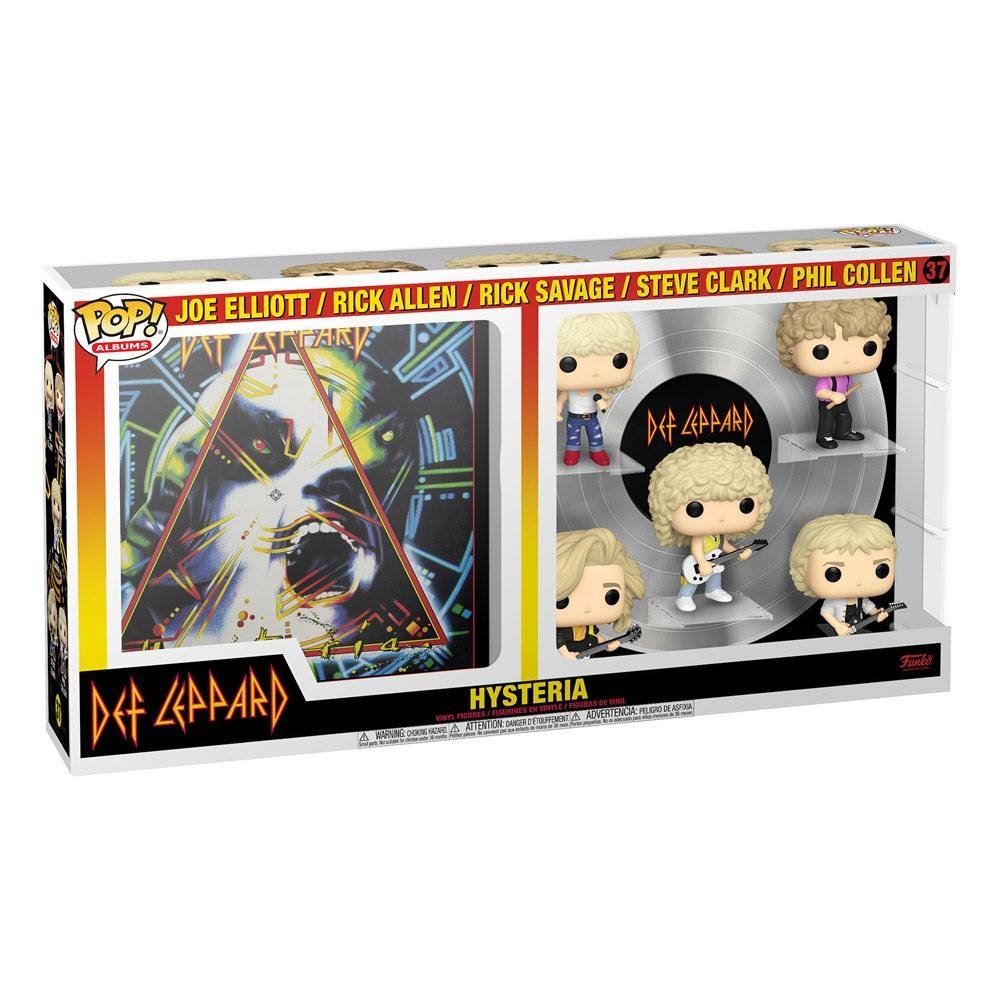Def Leppard Pop Albums Dlx Vinyl Figure 5 Pack Hysteria 9 Cm