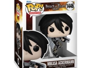 Mikasa Ackerman Attack On Titan Pop Animation Vinyl Figure 9 Cm 1446