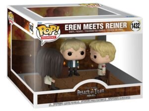 Eren Meets Reiner Attack On Titan Pop Moment Vinyl Figures 9 Cm 1432