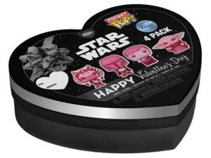 Star Wars Valentines Pocket Pop Vinyl Figure 4 Pack 4 Cm