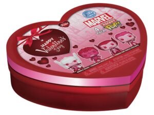 Marvel Valentines Pocket Pop Vinyl Figure 4 Pack 4 Cm