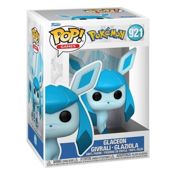 Glaceon Pokemon Pop Games Vinyl Figure 9 Cm 921