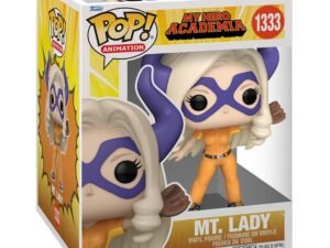 Mt Lady Baseball My Hero Academia Hlb Super Sized Jumbo Pop Vinyl Figure 15 Cm