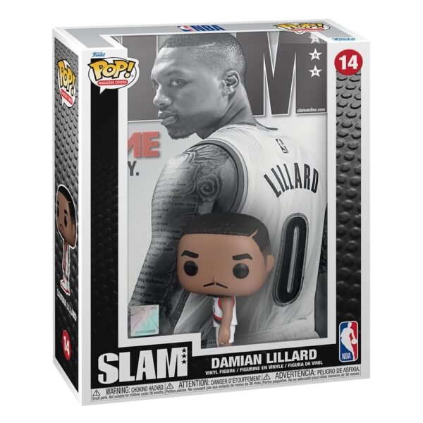 Damian Lillard Nba Cover Pop Basketball Vinyl Figure Slam Magazin 9 Cm 14