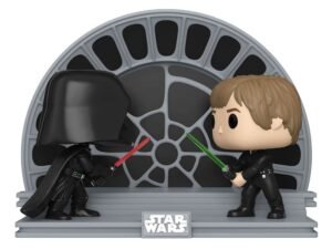 Luke Vs Vader Star Wars Return Of The Jedi 40Th Anniversary Pop Moment Vinyl Figures 2 Pack 9 Cm 612