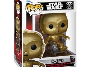 C3P0 In Chair Star Wars Return Of The Jedi 40Th Anniversary Pop Vinyl Figure 9 Cm 609